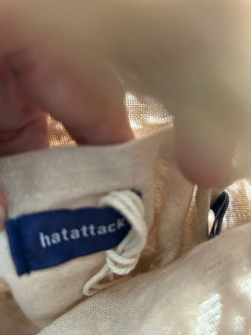 Hat Attack Woven Straw Crossbody Bag - Natural Beige - Picture 2 of 6